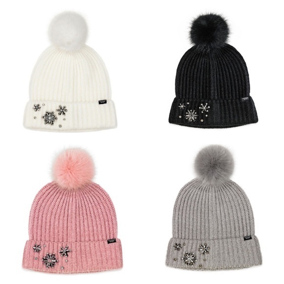 🆕VS Sparkle Pom Pom hats - Picture 1 of 5